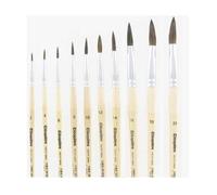 COLLES Pinceau Cleopatre N║6 Petit Gris Melange Bois Fsc Vernis Protecteur