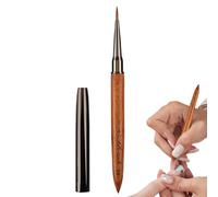 Pinceau,Pinceaux à Ongles Pour - Pinceaux de peinture pour la conception des ongles - Brosse à ongles en bois de santal pour détails fins, dessin fin, lignes longues, conception d'ongles, bricolage e