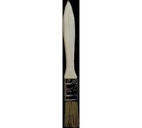 Pinceau plat économique manche bois 20 mm