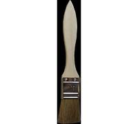 Pinceau plat économique manche bois 30 mm