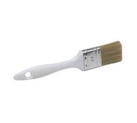 Pinceau plat manche en ABS blanc Savy 40mm