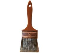 Pinceau plat spécial lasure SAVY - 70mm A - Marron