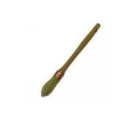 Savy Pinceau à rechampir N°4 pro – Fibres Perfect, manche bois naturel, virole cuivrée – 25 mm