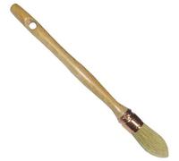 Pinceau pouce à rechampir - SAVY - n°6 - Soies pures - Diamètre 29 mm - Manche long en bois verni
