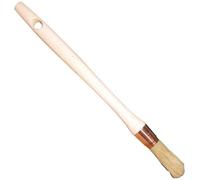 Pinceau pouce chantier - SAVY - D: 15 mm - En soies pures - Manche long en bois naturel - Virole en acier cuivré