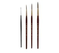 Pinceau Raphael Sépia déco Série 8520 Traceurs, Synthétique Set 3 pcs 0, 2 ,4