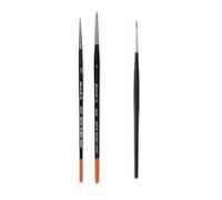 Pinceau Raphael Series 8404,kolinsky Rouge Sable Pinceau,Set 2pcs,Taille 3/0. 1 (Raphael France) et 1 Pinceau synthtique