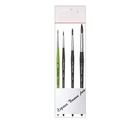Pinceau Raphael SOFTAQUA.SÉRIE 845 Vegans. N°4 .8. 14 Set 3PCS (Raphael France) + 1 Da Vinci