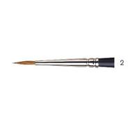 Winsor & Newton Artists Pinceau Aquarelle Martre Kolinsky Rond N°2