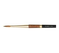 Pinceau - Rond fin - Aquarelle - Isabey - Martre Kolinsky Pure - 6227i - N°6 - Fibres naturelles