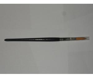 pinceau rond N°12 en fibres synthétiques pour aquarelle, gouache et acrylique