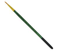 Pinceau Synthétique Rond N°8 - Manche Vert - Lot De 10 Pinceaux