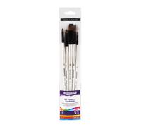 Pinceau Synthétique Sortie Longue , 5 Pcs