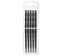 Pinceaux à ongles de précision, outils à pointe fine, 7/9/11/15/25 mm, stylos artistiques avec gel UV, pinceaux acryliques à manche fin, kit de peinture de détail avec style professionnel, accessoires