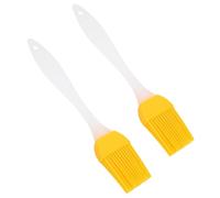 Pinceaux de cuisine, 2 pièces, brosse à pâtisserie en Silicone pour | Brosse à pâtisserie en Silicone pour marinade de viande, pour huile, beurre, Sauce, saucisses, Desserts, dinde