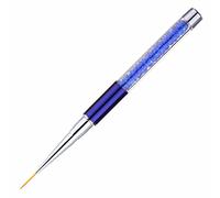 Pinceaux en Détail à Ongles, Pinceaux Pour Nail Art, 7/9/11/14/19mm Pinceau Ongle Gel, Brosses de Ongle Art pour DIY Nails Art Gel Dessiner des Détails D