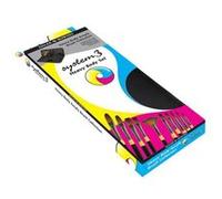Pinceaux en pochette System 3 Heavy Body avec 10 brosses System 3 G