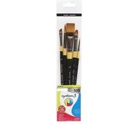 Pinceaux en pochette System 3 n°500 avec 5 brosses System 3 G