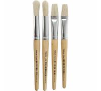 Pinceaux enfants peinture - lot de 4