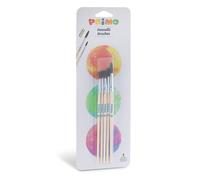 Pinceaux - Leader - Blister 5 pièces - Pointe arrondie - Mixte - Pour enfants