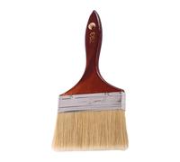 Pinceaux pour peinture - Applicateur large revêtement uniforme | Long manche | Brosse à copeaux épaisse pour murs, ponts, meubles, top, bois, métal, soie, 22,5 cm, 100 g, extérieur I