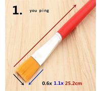 Pinceaux Pour Peinture En Nylon À Aquarelle, Pinceaux À Huile, Stylo Marqueur, Fournitures Artistiques Scolaires, Papeterie