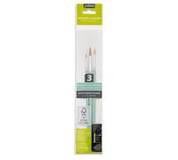 Pebeo - Lot de pinceaux - 3 parties - rond - taille : 000, 2, 6