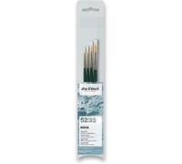 Pinceaux - Rond - Acrylique - Miniature - 4 tailles - Fibres synthétiques - Da Vinci