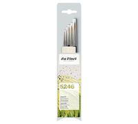 Pinceaux - Rond - Aquarelle - Modélisme - 5 tailles - Fibres naturelles - Da Vin