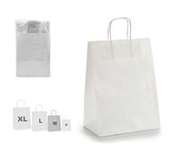 PINCELLO Sac en papier blanc petit