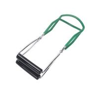 Pinces À Bocaux De Conserve Lève-bocal en acier inoxydable KitchenTool | Pince anti-clip résistante à la chaleur, avec poignée, porte-bouteille en verre(Green)