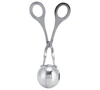 Pinces à Boulettes de Viande DIY, Poignée Ergonomique en Acier Inoxydable, Accessoires de Cuisine pour Boulettes de Viande, Boulettes de Poisson, Boulettes de Riz Faites Maison (L)