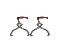 Pinces à bûches 2 pcs avec manche en TPR