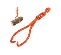 Pinces à Bûches Pour Troncs 45,72cm Rotative Crochets 2 Griffes Capacité 350kg