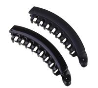 Pinces à Cheveux Banane Grosse Taille 10 Pièces, Plastique Ambiance Noël | Clip Denté à Ressort, Tenue Ferme, Usage Yoga et Activités, Style Chic, Lot Pratique