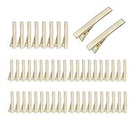 Pinces À Cheveux Pour Boucles 50 Pinces Métalliques Antidérapantes Sans | Pinces De Sectionnement Pour Les Cheveux Bouclés pour Épouse Fille Petite Amie Filles, et Maman