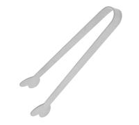 Pinces à Glaçons en Acier Inoxydable, Compactes et Légères | Argenté, Entretien Facile, Contrôle Précis, pour Grillades et Pâtisserie, Usage Alimentaire, Format Petit