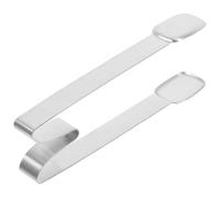 Pinces à Glaçons Mini Service Multi-usage, en Acier Inoxydable | Sucre, Glace et Bonbons, Format Compact, Argenté, Fêtes et Pique-niques, Prise Simple