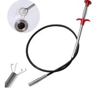 Pinces à griffes flexible pour canalisation - Outil de récupération et débouchage tuyaux, plomberie maison évier lavabo