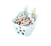 Pinces À Linge En Plastique, Pincess À Linge Décoratives, Épingles À Linge, Organisateur De Rangement, Pinces De Lavage De Serviettes, Grand Avec Panier