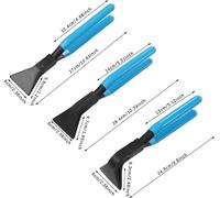 Pinces à plier et à sertir la tôle - Lot de 3 pièces - Têtes 45°/95°/180° - Largeur des mâchoires 60 mm - Longueur 24,9–27 cm - Poids env. 1,95 kg
