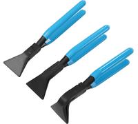 Pinces à plier la tôle - Lot de 3 pièces - Têtes droites à 45°, 95° et 180° - Ouverture max. des mâchoires : 60 mm - Pour la tôle - Bleu
