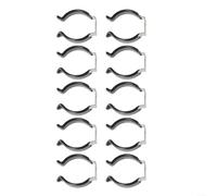 Pinces à ressort en acier robuste - 25 mm - 25 mm | Design à base étroite, maintien sûr pour tuyaux fins, taille 20 mm, acier inoxydable, garage et abri de jardin