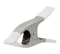 Pinces à ressort en fer pour le travail du bois avec coussinets souples pour la couture et les projets métalliques, mécanisme de prise en main solide pour matériaux épais de 5,1 cm, 10,2 cm et 15,2 cm