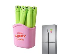 Pinces à sachets alimentaires - Pinces pour le stockage des frais | ABS flexible avec aimant, design de frites de pommes de terre, fermeture hermétique, clips réutilisables pour cuisine, garde-manger