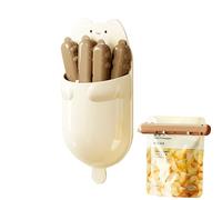 Pinces à sachets | Scelleuse de Snack Gadget de cuisine, pince à collation en acrylique - pour collation quotidienne à la maison, bureau, école, dortoir, appartement, pique-nique, voyage