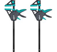 Pinces à une main wolfcraft PRO ERGO, force de serrage 150 kg, 300 mm