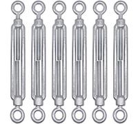 Pinces à vis - acier galvanisé - lot de 6 - M6