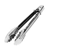 Pinces alimentaires de cuisine en acier inoxydable, produits ménagers, accessoires de barbecue, accessoires de gril, pain de Buffet(9-inch)