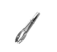 Pinces alimentaires en acier inoxydable, glaçons, salade, pain, outils de cuisson, BBQ à Long manche, pinces à viande, Gadgets de cuisine, 5/1 pièces(17cm 1pcs)